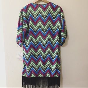 LuLaRoe Swim - NWT LuLaRoe small Monroe kimono LuLaRoe Swim - NWT LuLaRoe small Monroe kimono